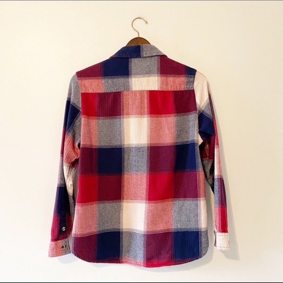Lincoln Outfitters Red Flannel Button Down - Picture 2 of 8